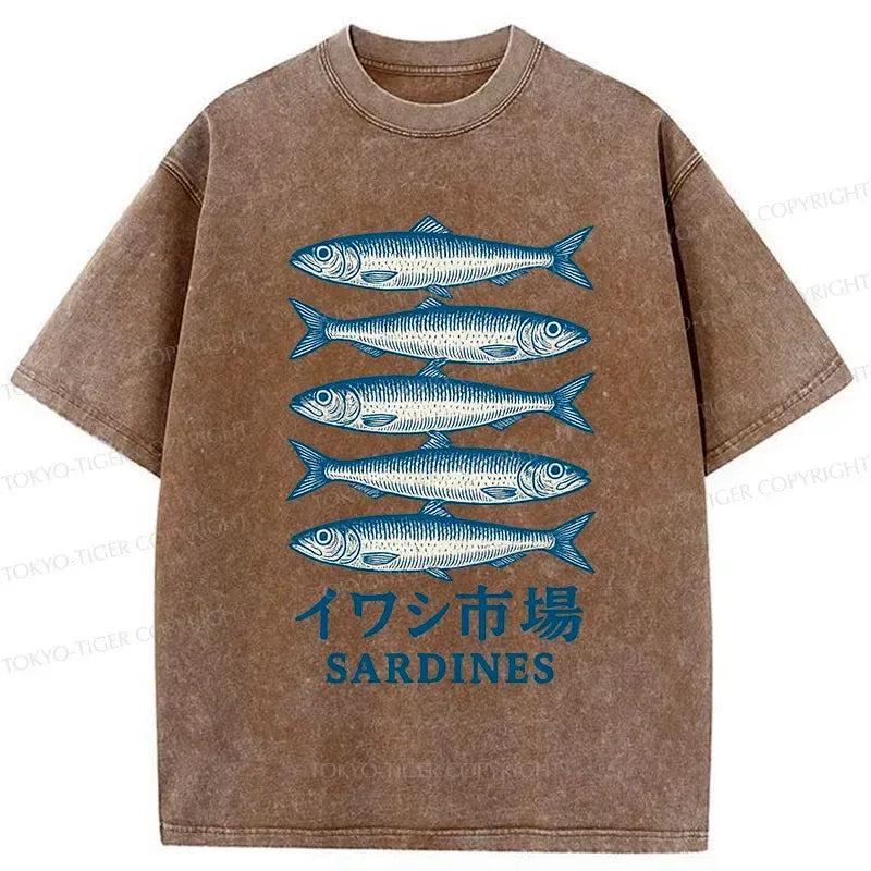 Kyoto Japanese Fish Market Vintage T-Shirt