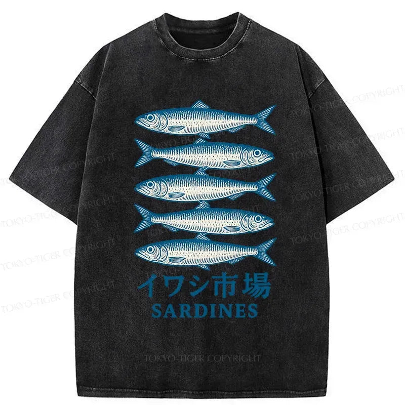Kyoto Japanese Fish Market Vintage T-Shirt
