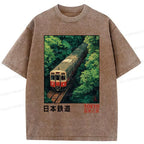 Kyoto Lion Vintage T-Shirt for Vacation