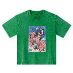 Japanese Ukiyoe Kids T-Shirt for Summer