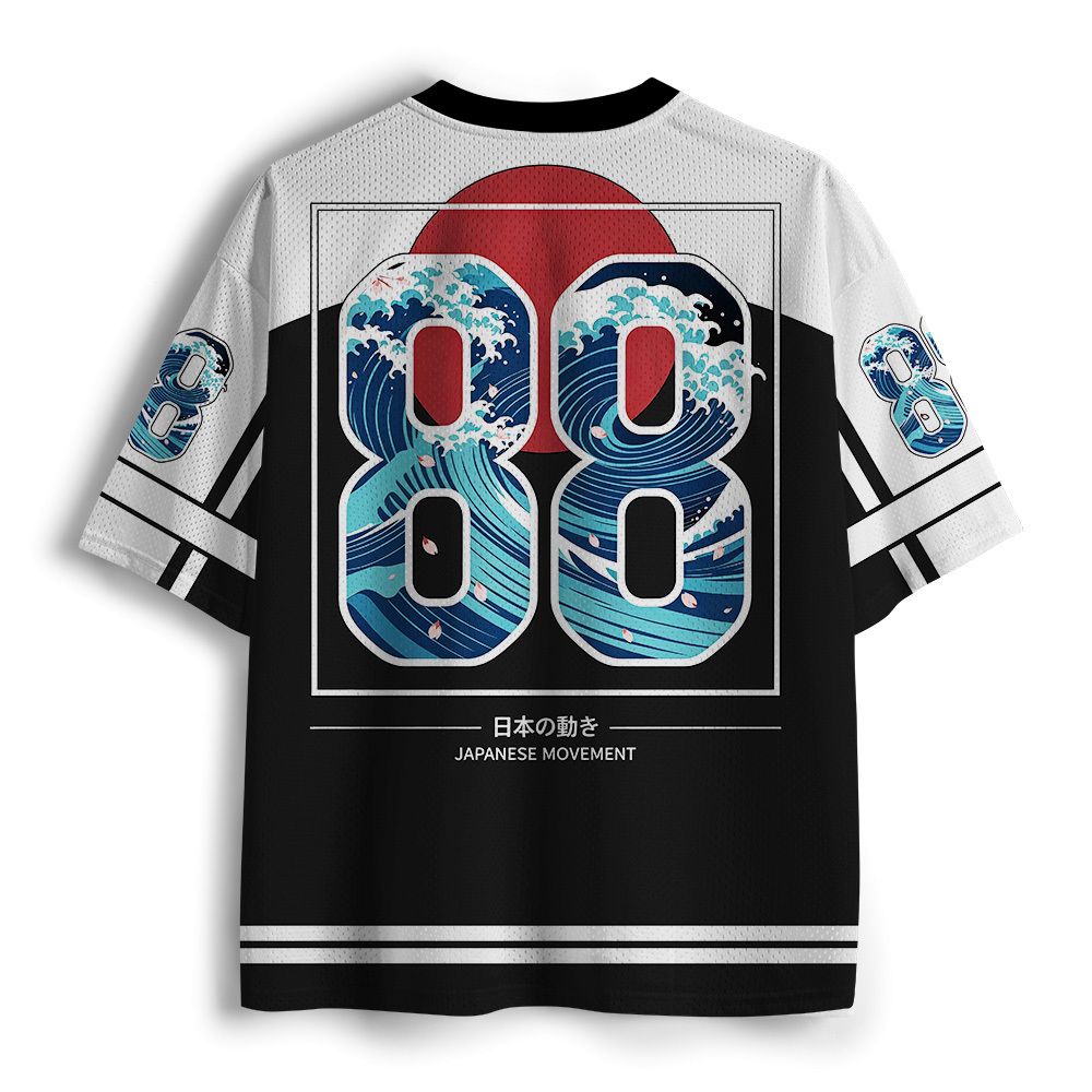 Breathable Mesh Jersey for Summer Vacation