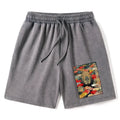 Kyoto-Lion Unisex Shorts for Summer