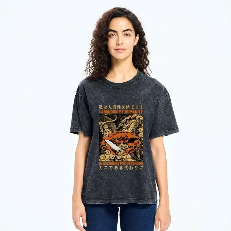 i abandon my humanity t shirt