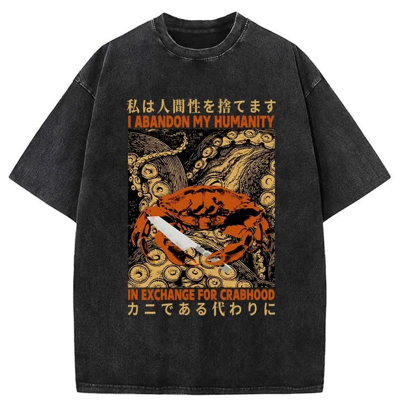 kyoto lion washed t shirt