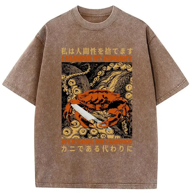 kyoto lion washed t shirt