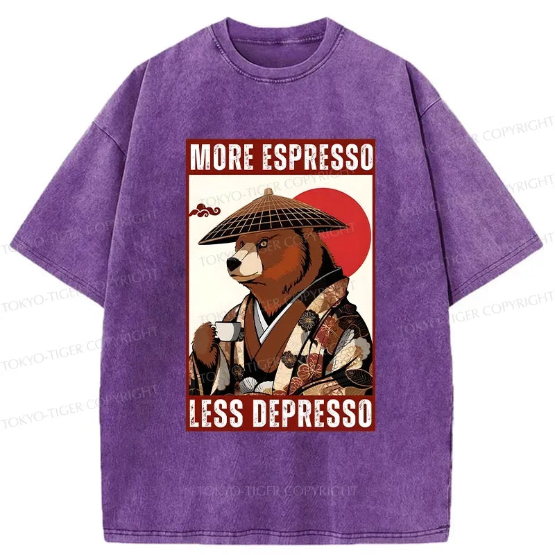 Washed Unisex Japanese Bear T-Shirt