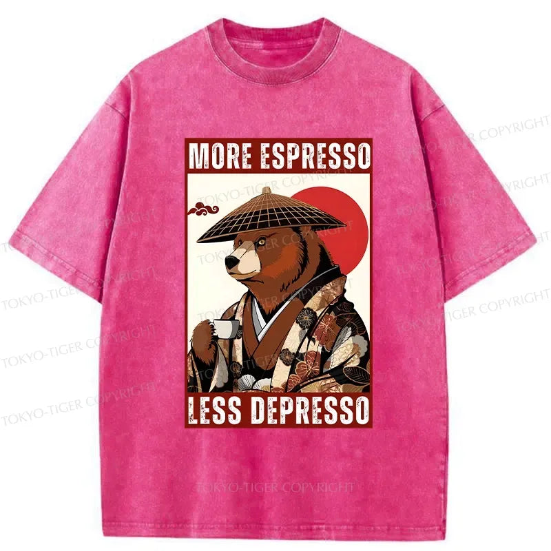 Japanese Streetwear Bear Tee for Summer