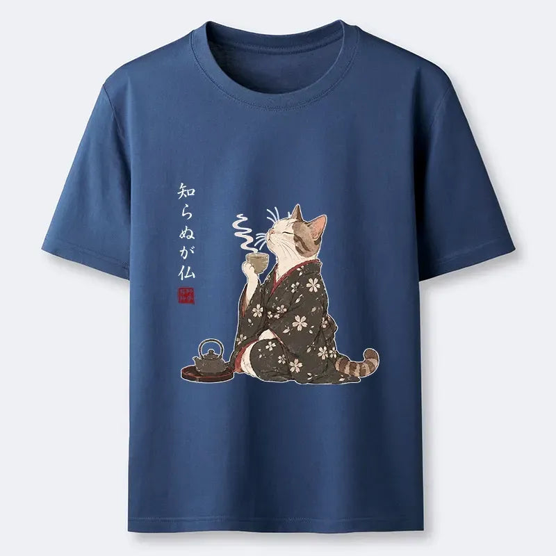 Gift Idea for Cat Lovers Japanese T-Shirt