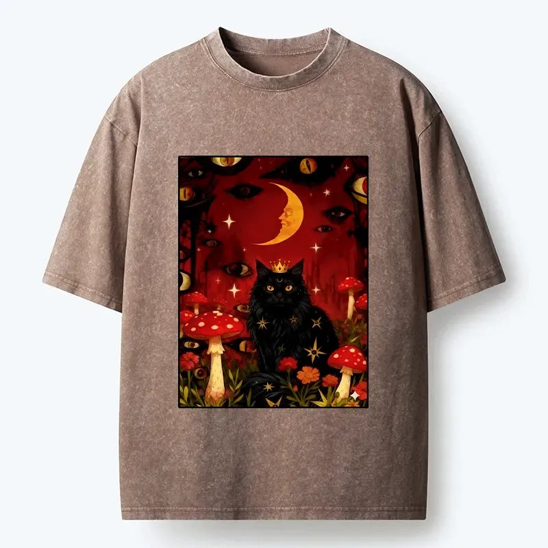 Gift Idea Japanese Cat T-Shirt for Anime Fan