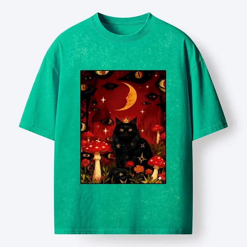 Gift Idea Japanese Cat T-Shirt for Anime Fan