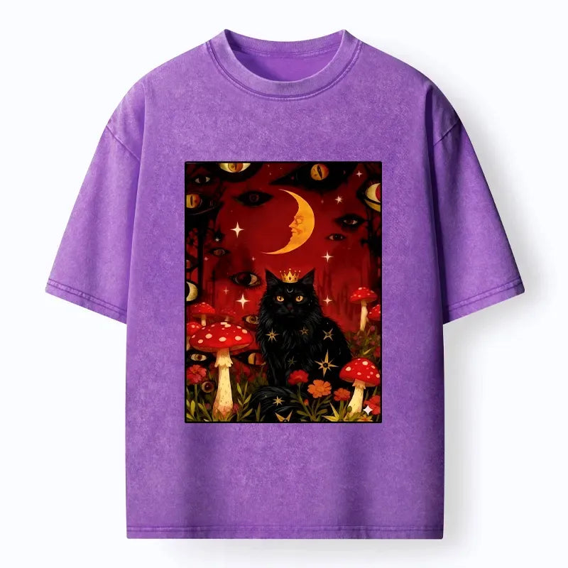 Japanese Cat Tee for Daily Wear