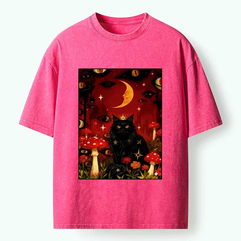 Trendy Japanese Cat T-Shirt for Summer