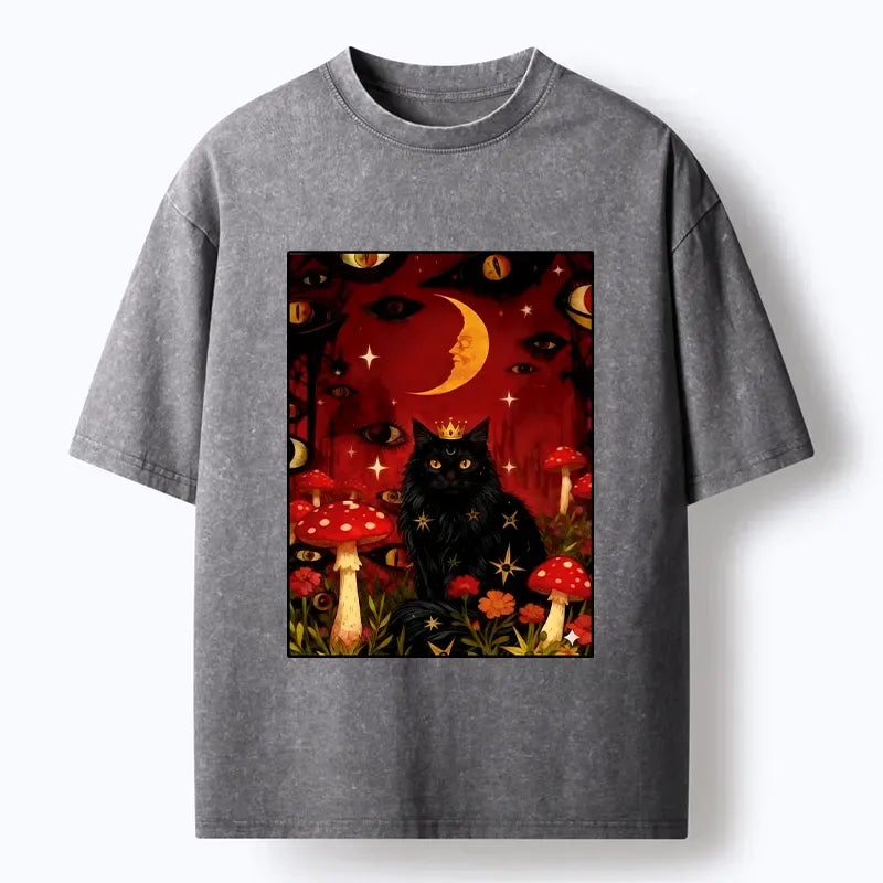 Gift Idea Japanese Cat T-Shirt for Anime Fan