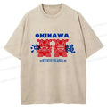 Kyoto-Lion Okinawa Mascot Washed T-Shirt