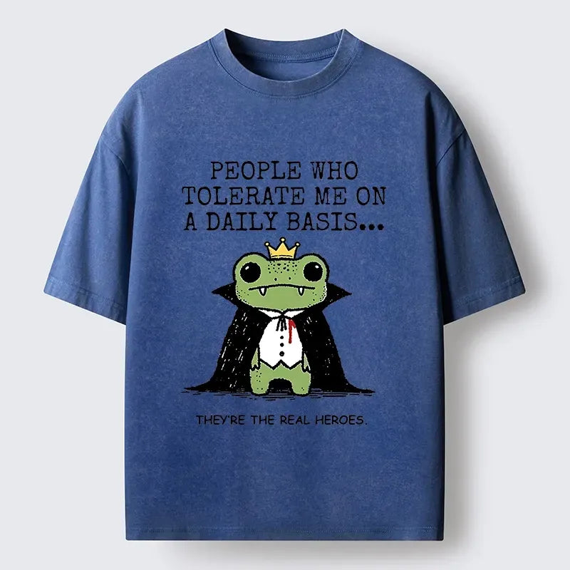 Trendy Summer Casual Frog Tee