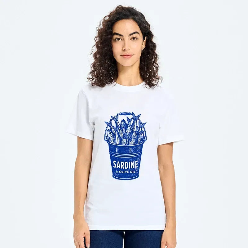 Kyoto-Lion Unisex Cotton Tee for Daily Wear