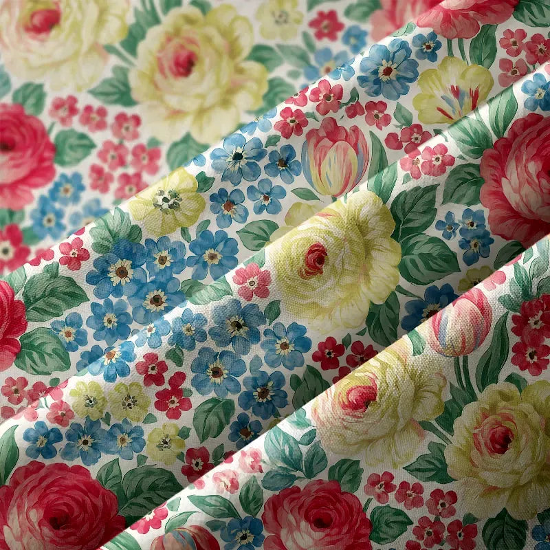 Vivid Floral Aloha Shirt for Summer