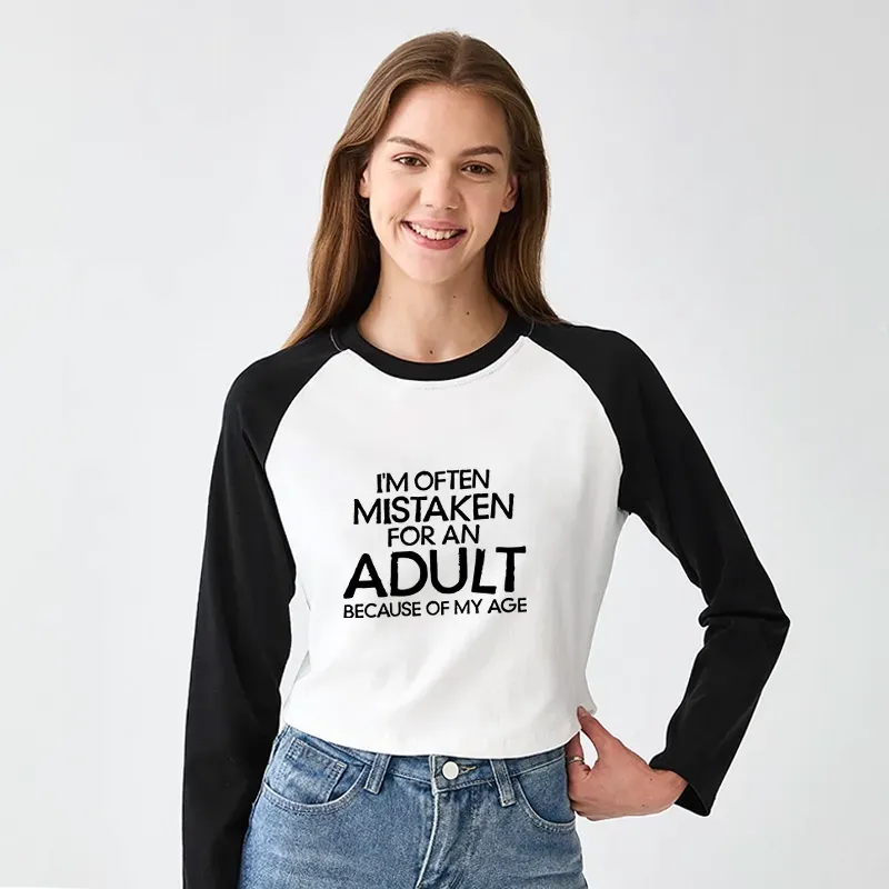 Retro Japanese Raglan for Streetwear