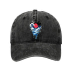 Kyoto-Lion Vinyl Records And Waves Washed Cap