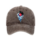 Kyoto-Lion Vinyl Records And Waves Washed Cap