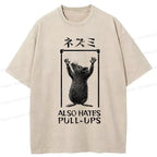 sarcastic kyoto lion pull-ups meme shirt