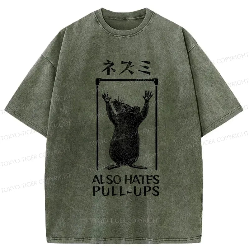 japanese vintage rat t-shirt for daily wear