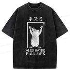 funny washed unisex t-shirt for gifts