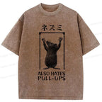 japanese vintage rat t-shirt for daily wear