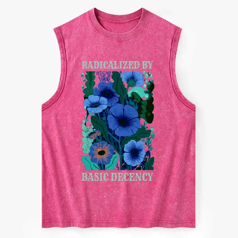 Washed Cotton Tank Top with Free Shipping