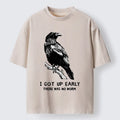 Kyoto-Lion Early Raven Meme Washed T-Shirt