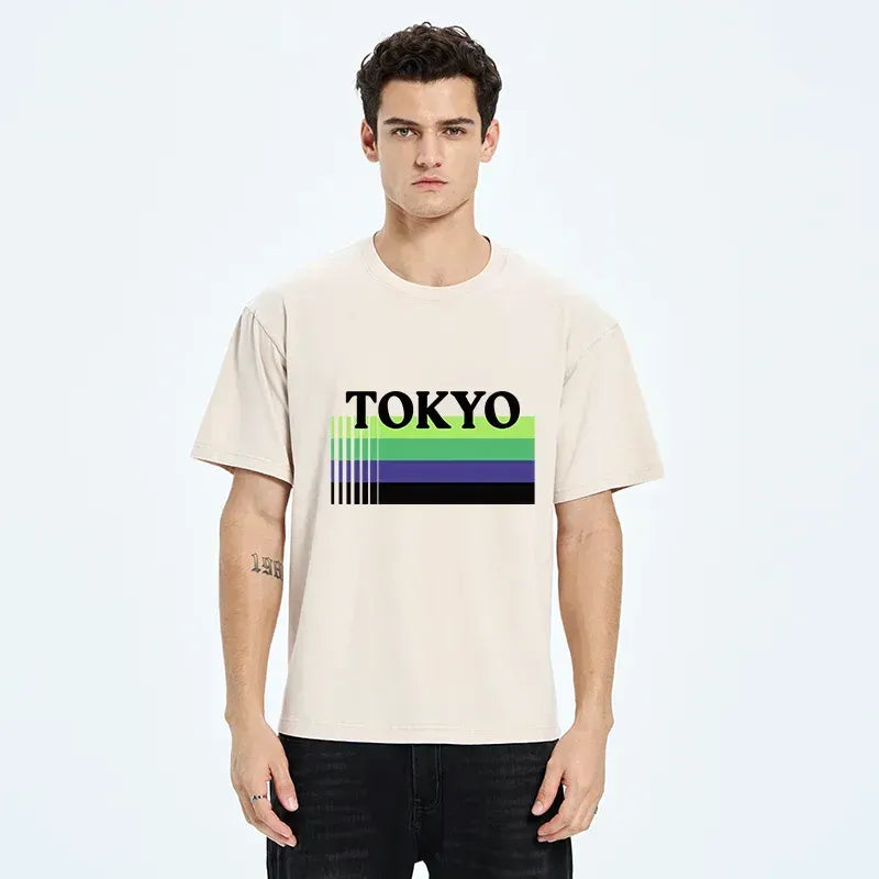 Kyoto Lion Unisex Cotton T-Shirt Trending