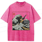 Kyoto-Lion Frog Playing Guitar Tee Best Seller