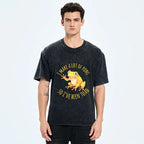 Kyoto-Lion Funny Frog Pun Meme Washed T-Shirt