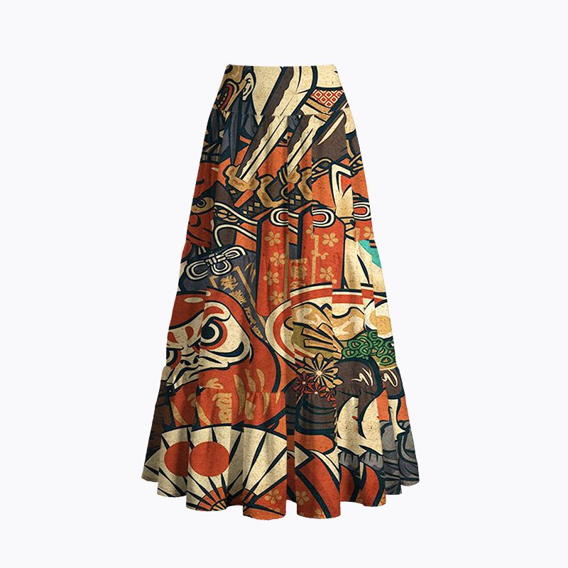 Two Way Maxi Skirt for Travel