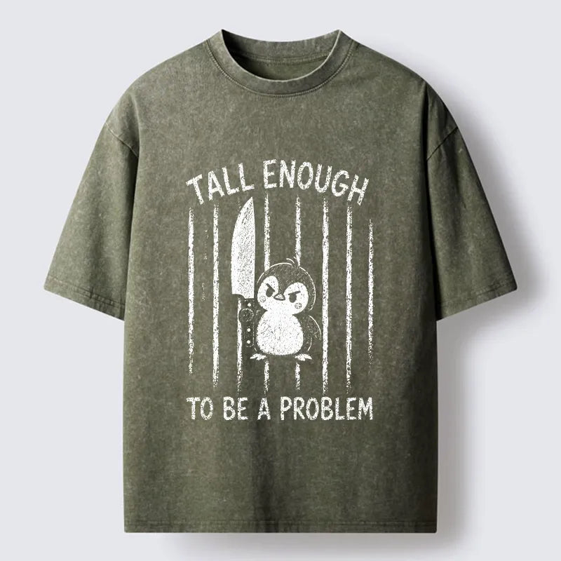 Kyoto-Lion Strong Tall Mindset Washed T-Shirt