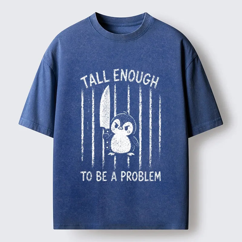 Kyoto-Lion Strong Tall Mindset Washed T-Shirt