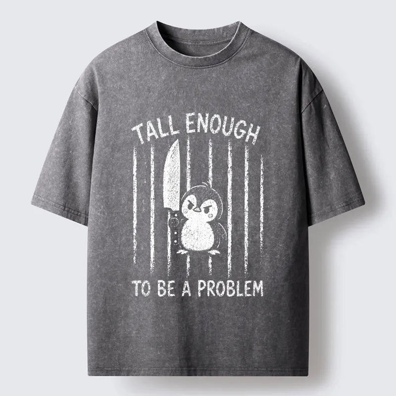 Kyoto-Lion Strong Tall Mindset Washed T-Shirt