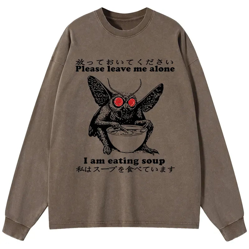 japanese mothman long sleeve t shirt