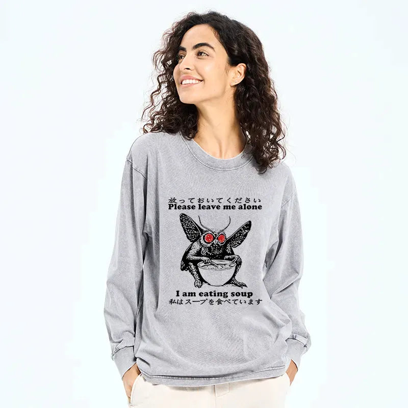 washed mothman tee for summer