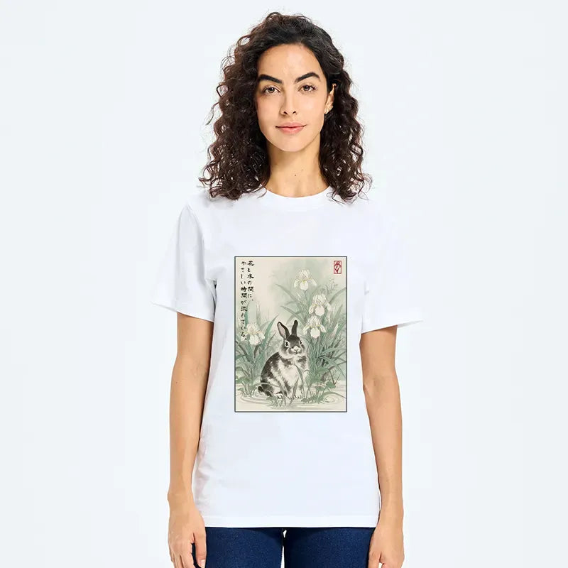 Japanese Rabbit Iris Classic Tee
