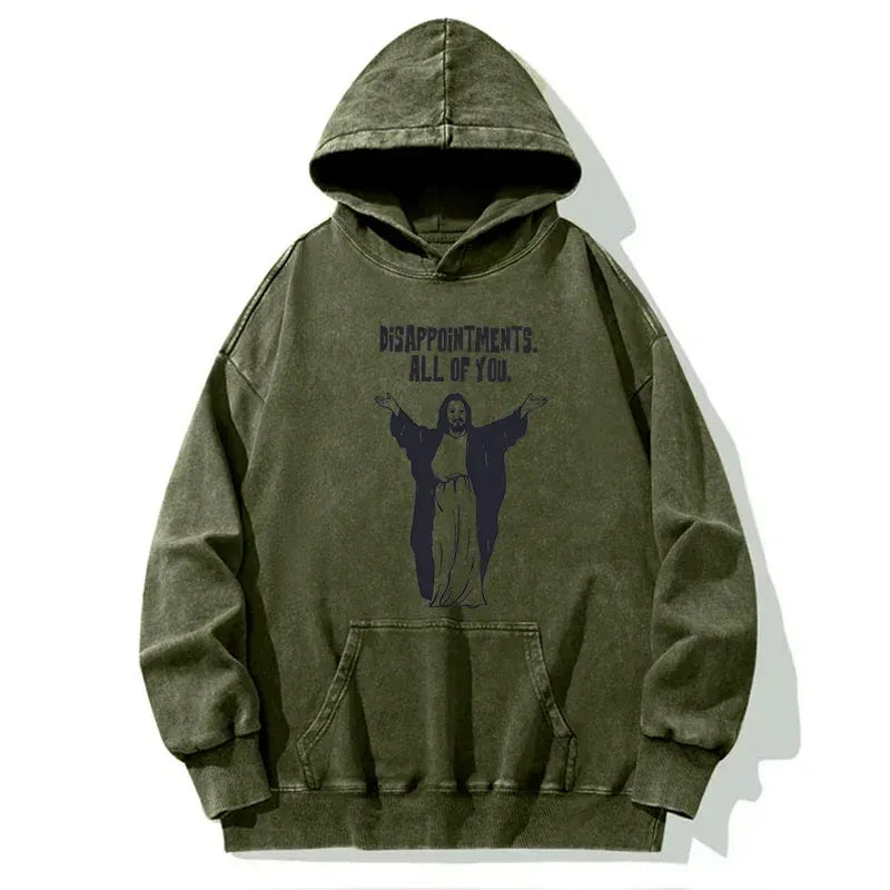 Kyoto-Lion God Gives Disappointment Washed Hoodie