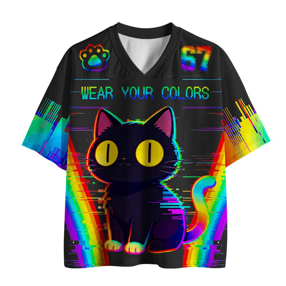 comfortable unisex mesh jersey for summer
