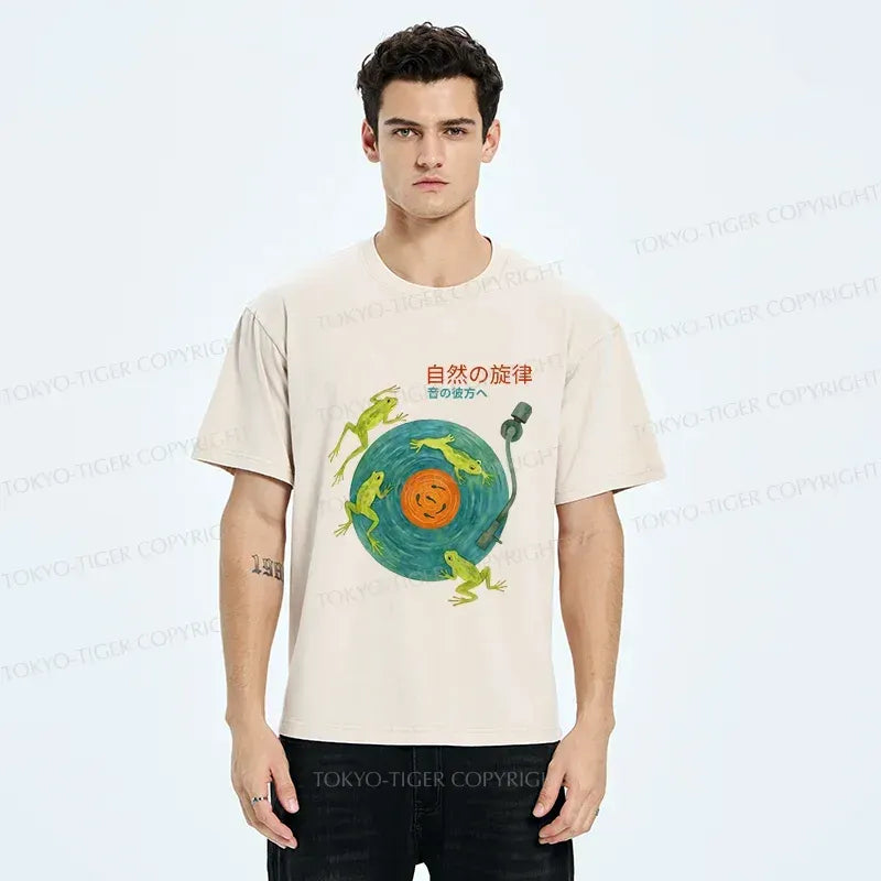 Trending Japanese Frog Art Unisex Tee
