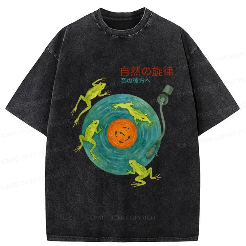 Kyoto Lion Frog T-Shirt for Daily Wear