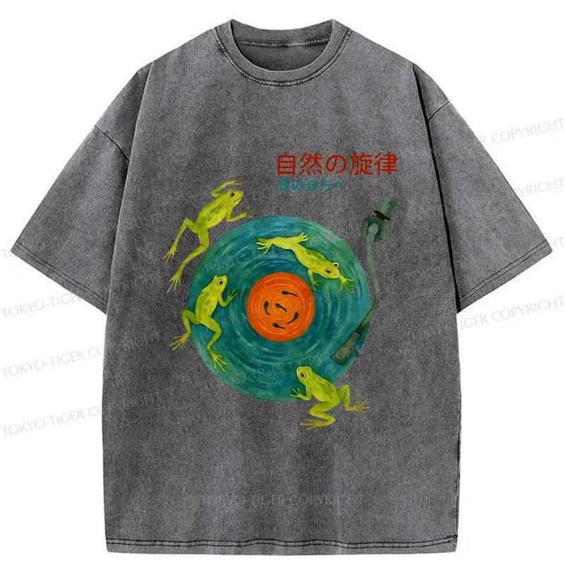 Trending Japanese Frog Art Unisex Tee