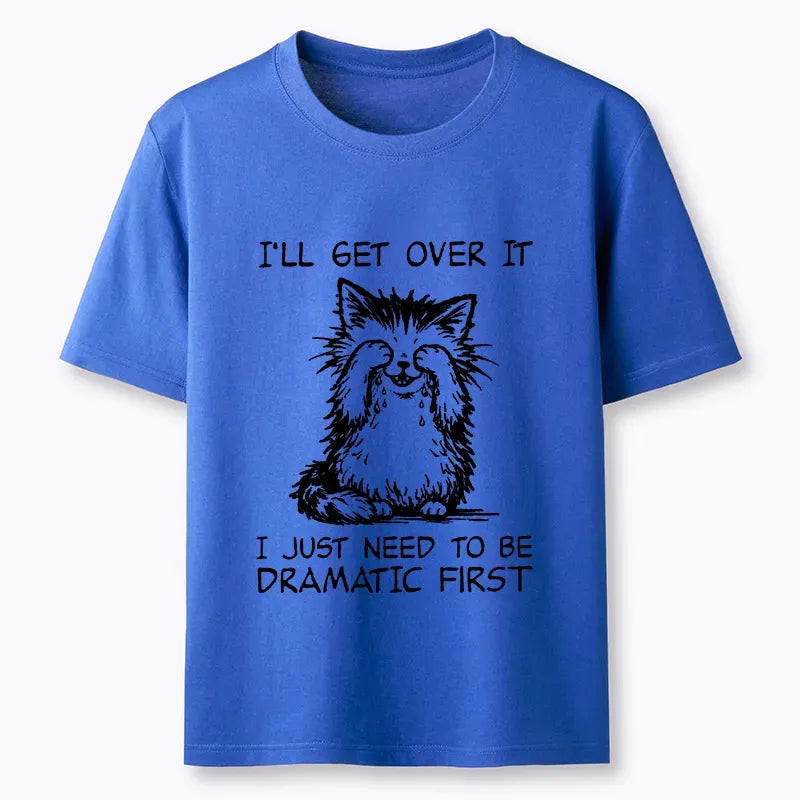 Dramatic First Cat Classic Tee for Summer
