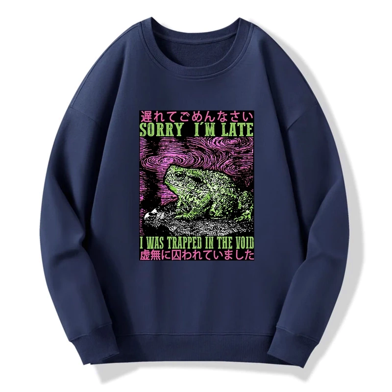 japanese frog sweatshirt streetwear style