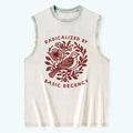 Vintage Japanese Lion Tank Top for Summer
