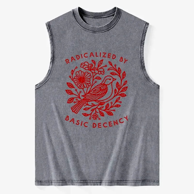 Japanese Pigeon Washed Tank for Beach