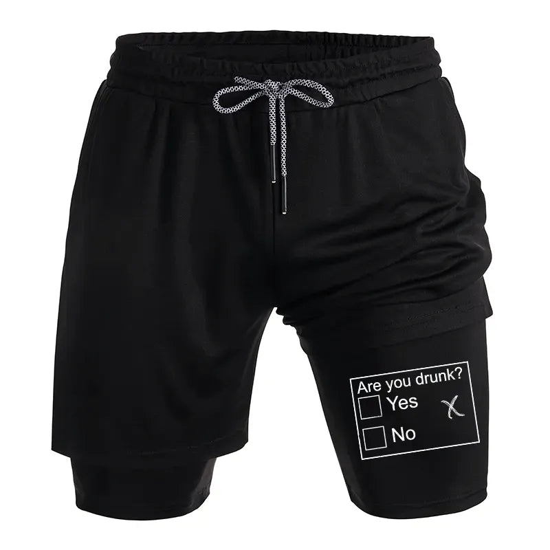 Japanese Graphic Training Shorts Everyday Wear